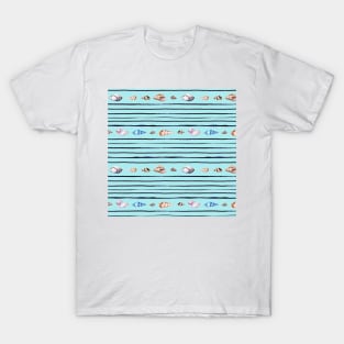 Pacific ocean sea shells T-Shirt